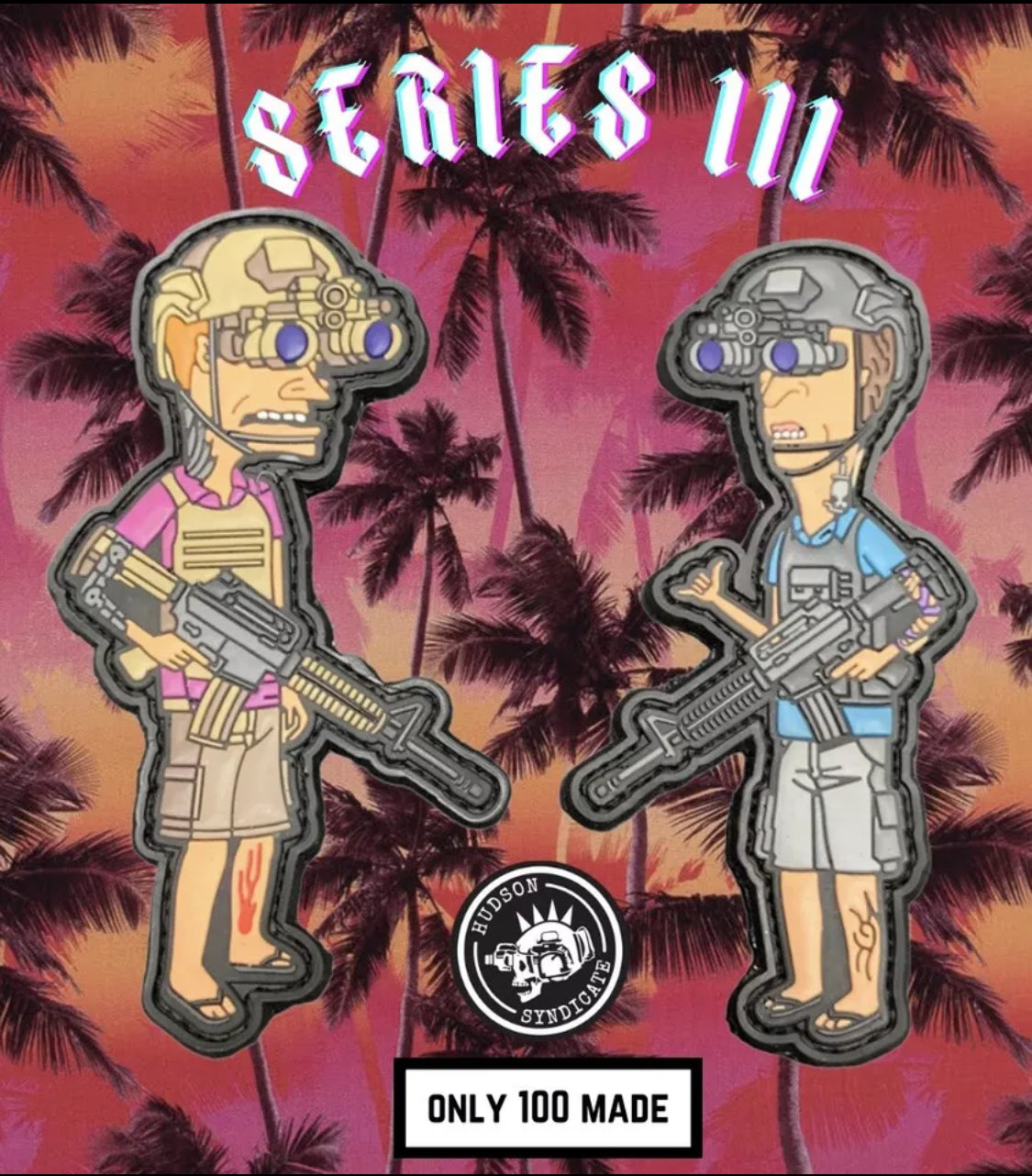 Beavis & Butthead Operator PVC Patch Set (Series III)