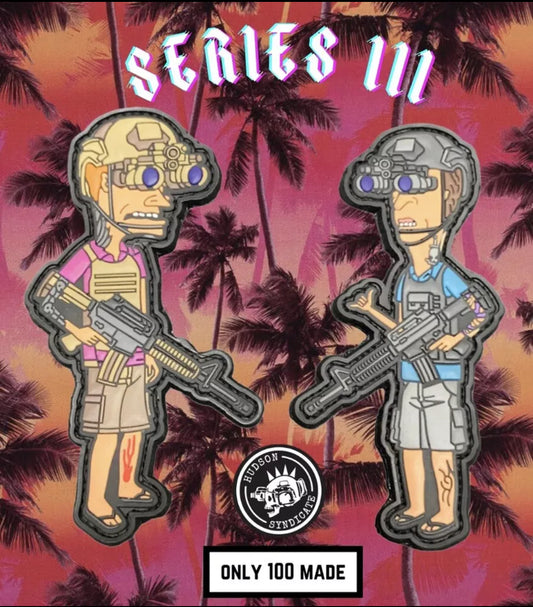 Beavis & Butthead Operator PVC Patch Set (Series III)