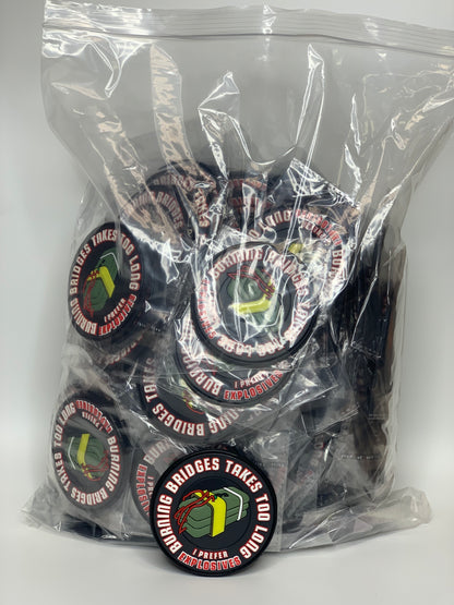 100 Custom PVC Patches